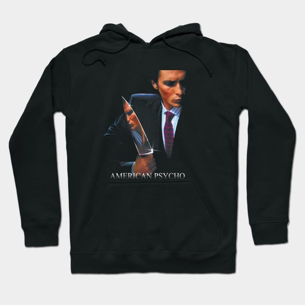 American Psycho Movie Hoodie by Visionary Canvas